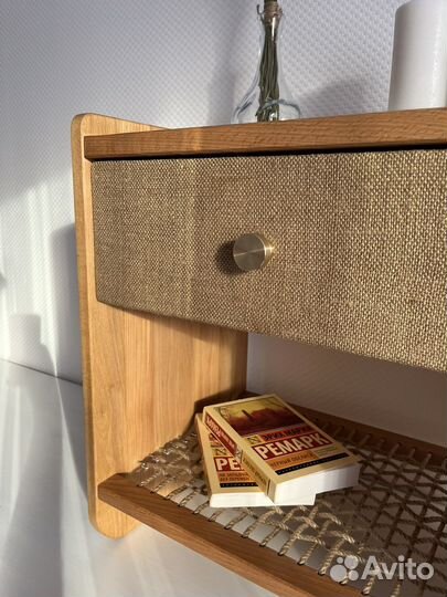 Тумба прикроватная массив бука