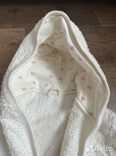 Халат банный детский для девочки р.116