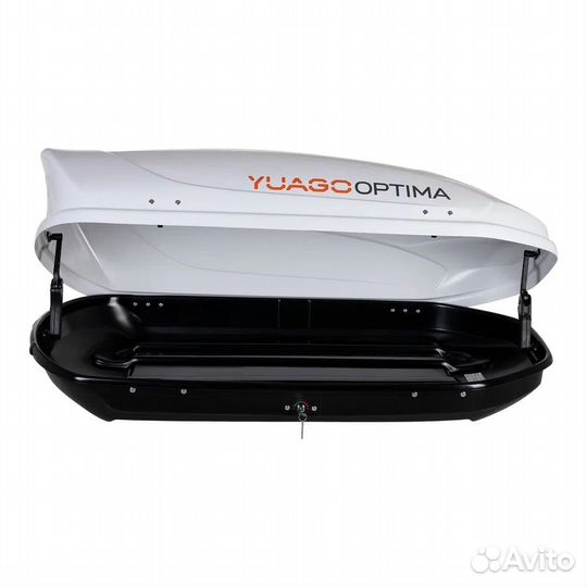 Автобокс «Optima» Yuago 390л на крышу авто