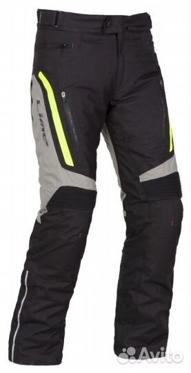 Мотоштаны Текстильные MBW Buck / Черно-серый