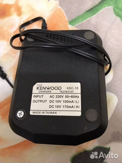 Зарядка для рации Kenwood ksc-15