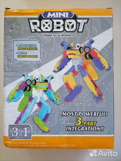 Робот трансформер новый