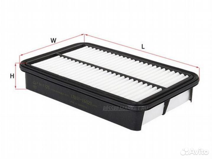 Sakura A1125 Фильтр воздушный