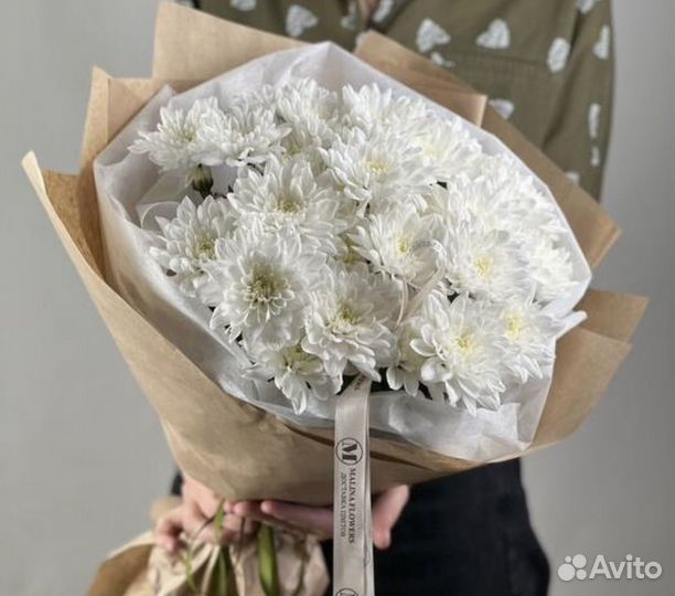 Букетик хризантем