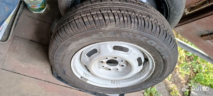 Штамп R13 с резиной Hankook 175/70 Запаска