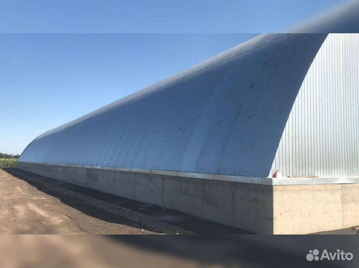 Строительство ангаров. Размер 15х55м