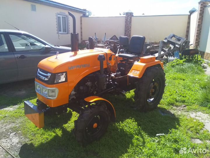 Мини-трактор УРАЛЕЦ 220, 2017