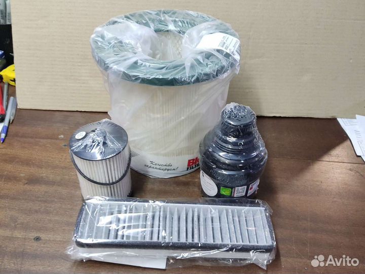 Комплект фильтров для Газели, Соболя Камминс 4шт