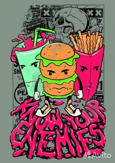 Макеты/Шаблоны для печати на футболках и кружках