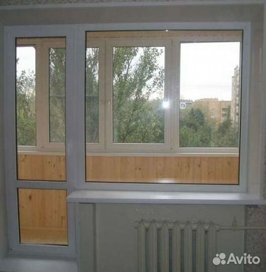 Балконный блок rehau