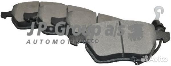 Колодки тормозные дисковые перед 1163605210