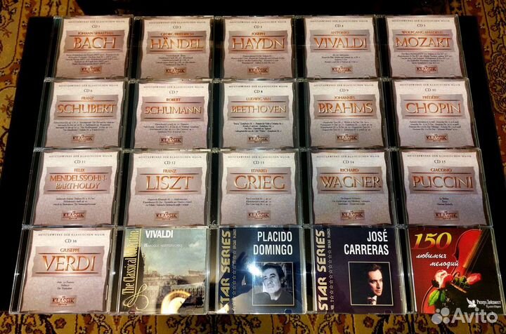 CD-audio-Коллекция классики