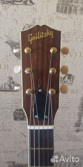 Мастеровая Электрогитара-полуакустика