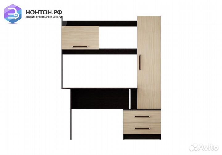 Уголок школьника Паскаль-1 венге / дуб молочный