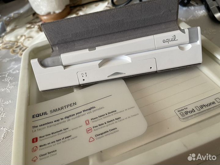 Ручка стилус equil smart pen для iPhone, iPad