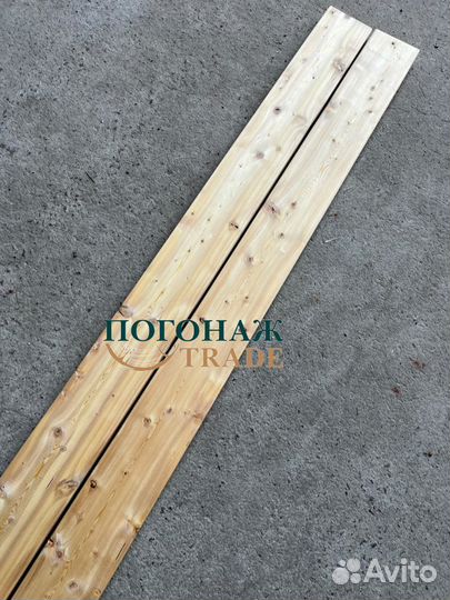 Палубная доска 27*120*3000 (сорт CD)