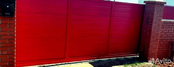 Откатные ворота в наличии