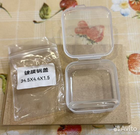 Стекло для часов минеральное 34.5х4.4х1.5