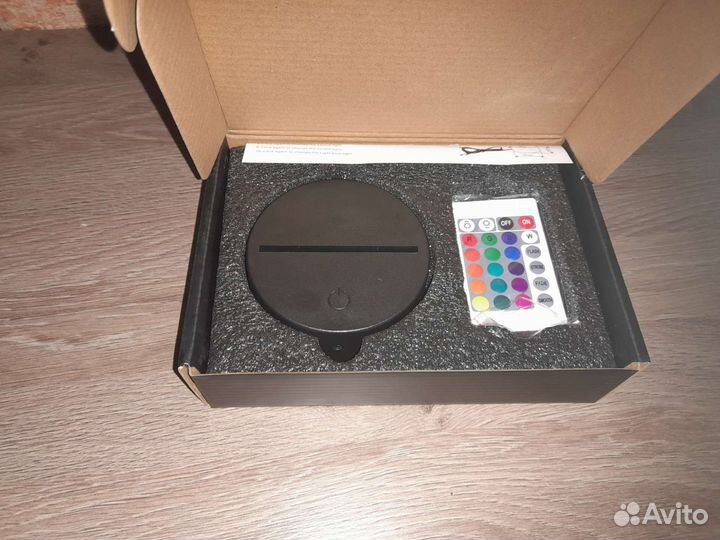 3d светильник