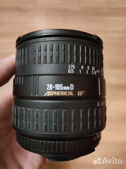Объектив Sigma 28-105 1:3.8-5.6 UC-III для Nikon
