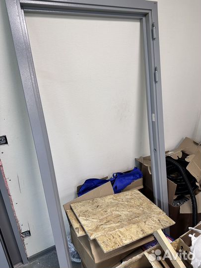 Дверь металлическая противопожарная бу 210х90