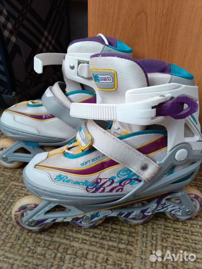 Роликовые коньки раздвижные