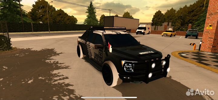 Машины в кар паркинг