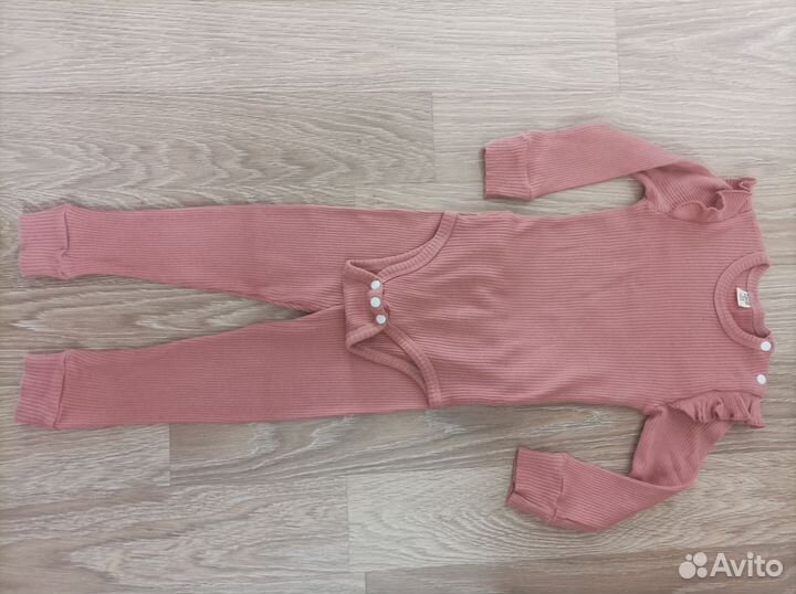Костюм для девочки боди 12-18 месяцев