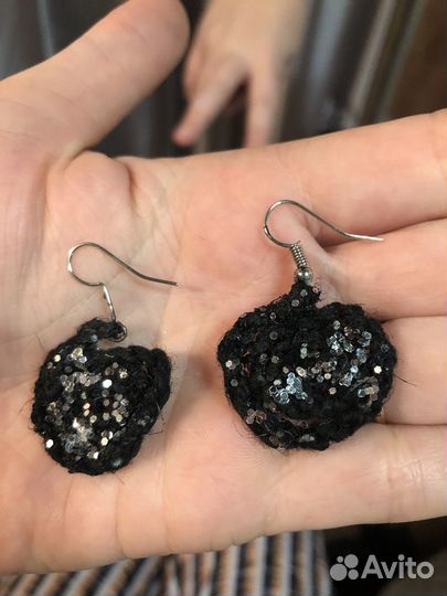 Серьги бижутерия ручной работы