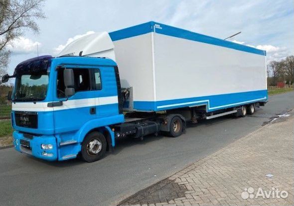 В разборке грузовик MAN, TGL 2008-2012