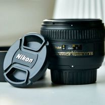 Объектив Nikon 50mm f/1.4G AF-S Nikkor