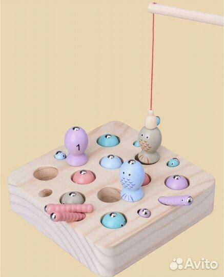 Развивающая игра магнитная рыбалка