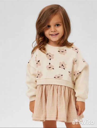 Платье на девочку 86