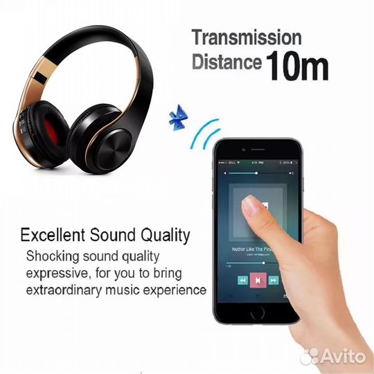 Наушники Bluetooth SPD 660 Новые беспроводные с ми