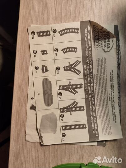 Игрушечная железная дорога паровозик Томас