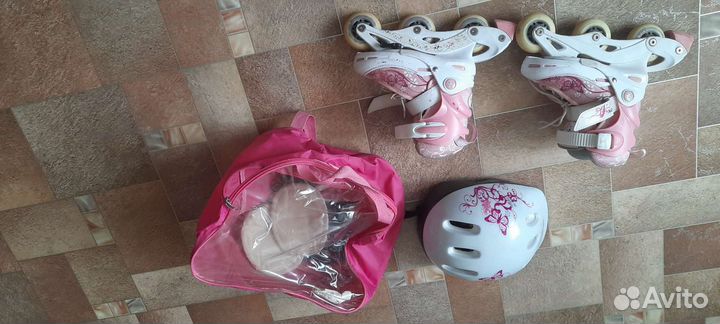 Ролики для девочки раздвижные