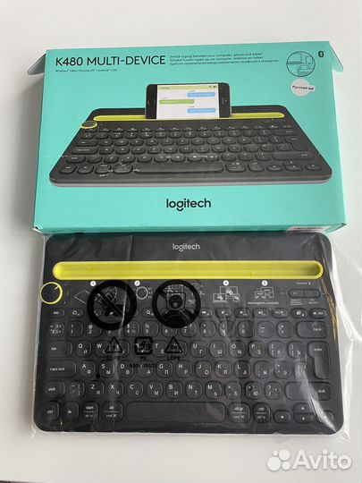Logitech K480 клавиатура bluetooth