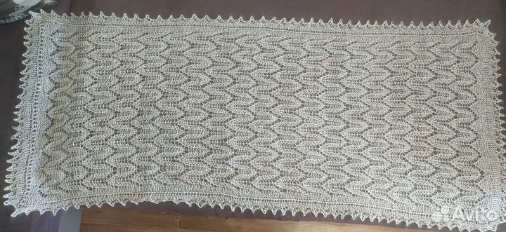 Оренбургский пуховый платок,паутинка,палантин,шарф