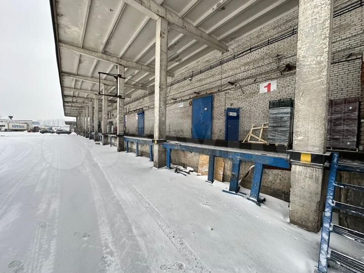 Холодный склад с пандусом 1300м², Купчино