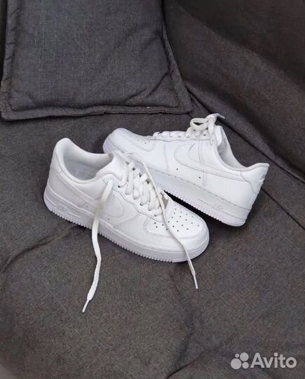 Кроссовки Nike air force 1 белые