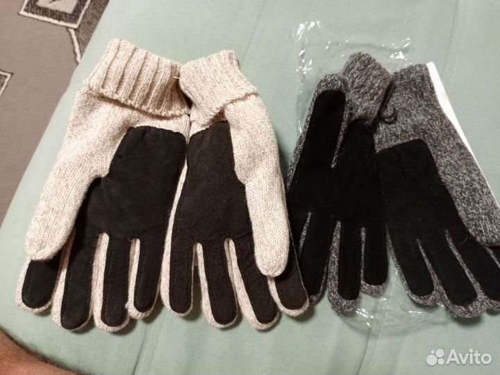 Перчатки мужские зимние новые