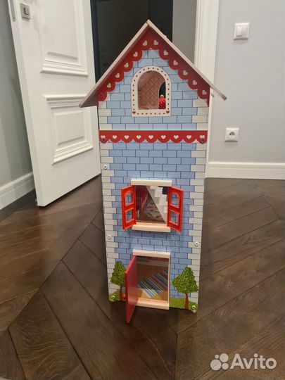 Большой кукольный домик с мебелью Kidkraft