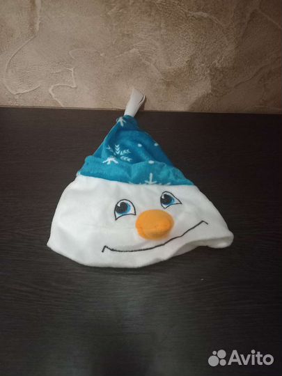Шапка снеговика