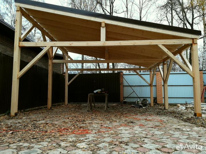 Навес своими руками