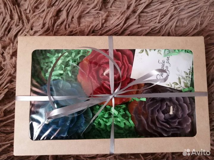 Свечи восковые ручной работы