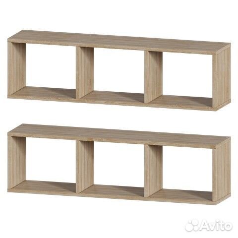 Настенная полка пд-3 Дуб сонома