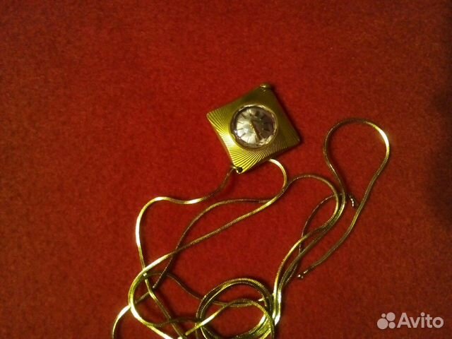 Часы - кулон Чайка. Часы заря.Кольца серебро.ссср