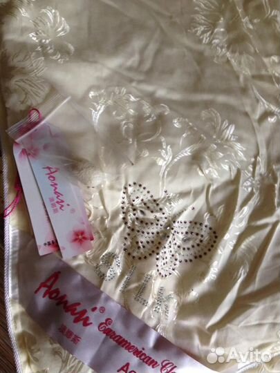 Подушки, одеяла шелкопряд