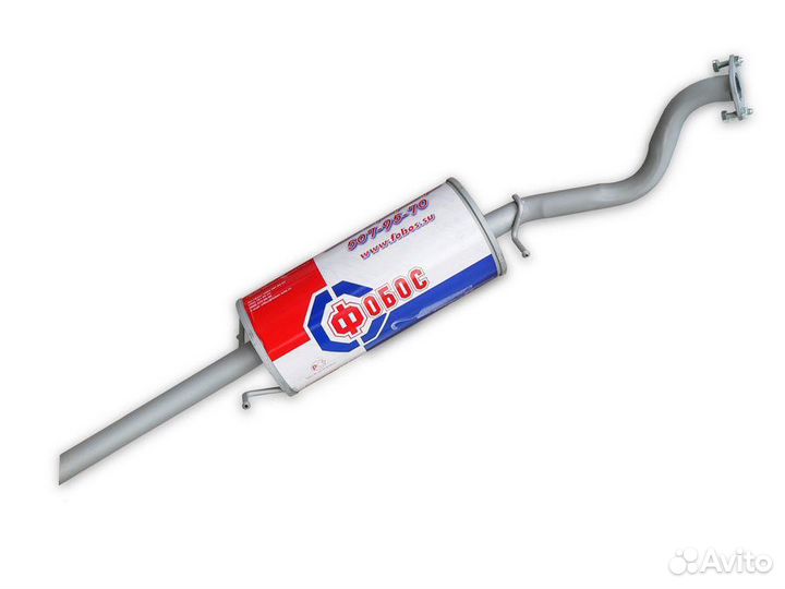 Глушитель (задняя часть) Chevrolet Lanos 2002-2009