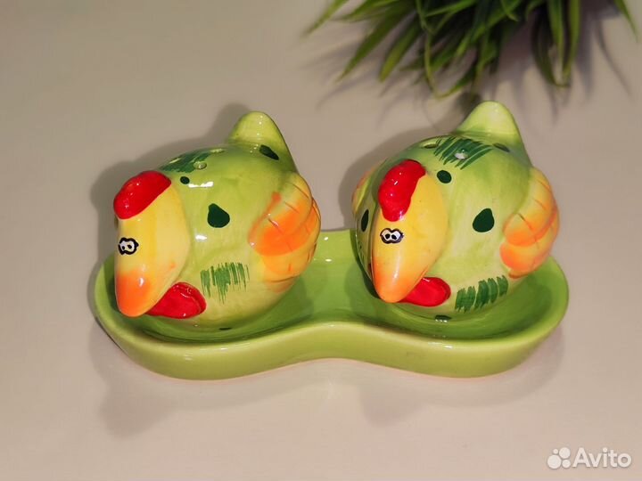 Набор солонка и перечница новое